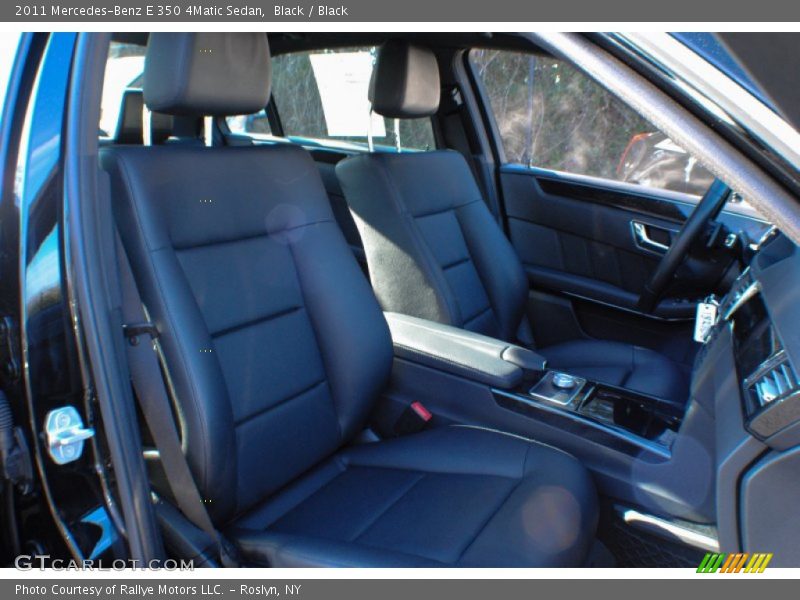 Black / Black 2011 Mercedes-Benz E 350 4Matic Sedan