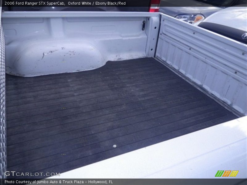 Oxford White / Ebony Black/Red 2006 Ford Ranger STX SuperCab