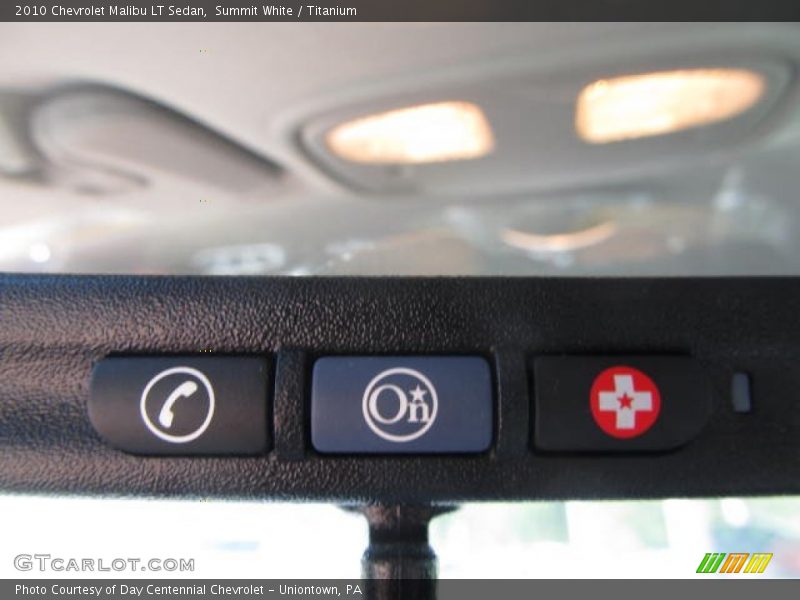 Summit White / Titanium 2010 Chevrolet Malibu LT Sedan