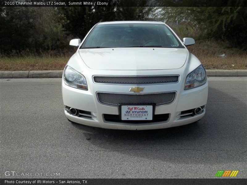 Summit White / Ebony 2010 Chevrolet Malibu LTZ Sedan