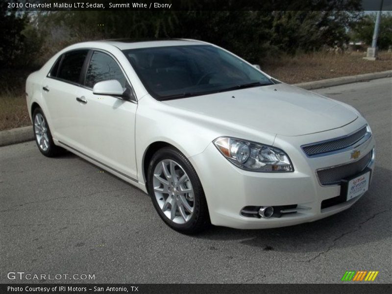 Summit White / Ebony 2010 Chevrolet Malibu LTZ Sedan