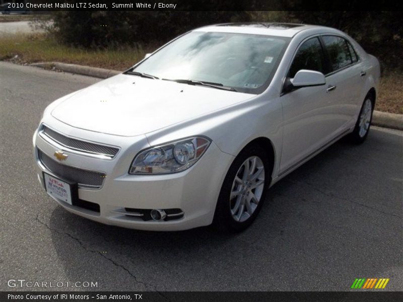 Summit White / Ebony 2010 Chevrolet Malibu LTZ Sedan