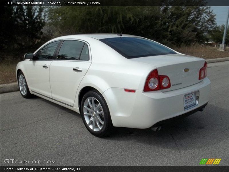 Summit White / Ebony 2010 Chevrolet Malibu LTZ Sedan