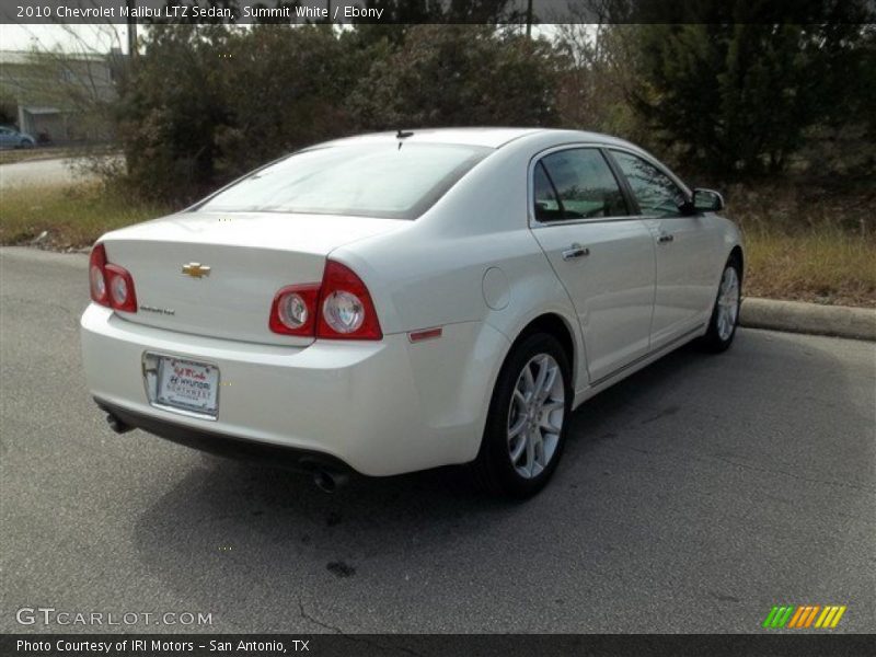 Summit White / Ebony 2010 Chevrolet Malibu LTZ Sedan
