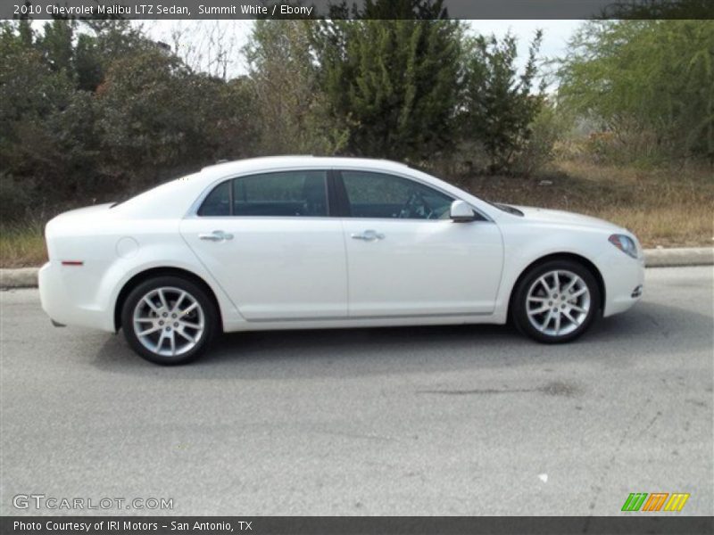 Summit White / Ebony 2010 Chevrolet Malibu LTZ Sedan