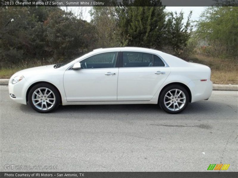 Summit White / Ebony 2010 Chevrolet Malibu LTZ Sedan