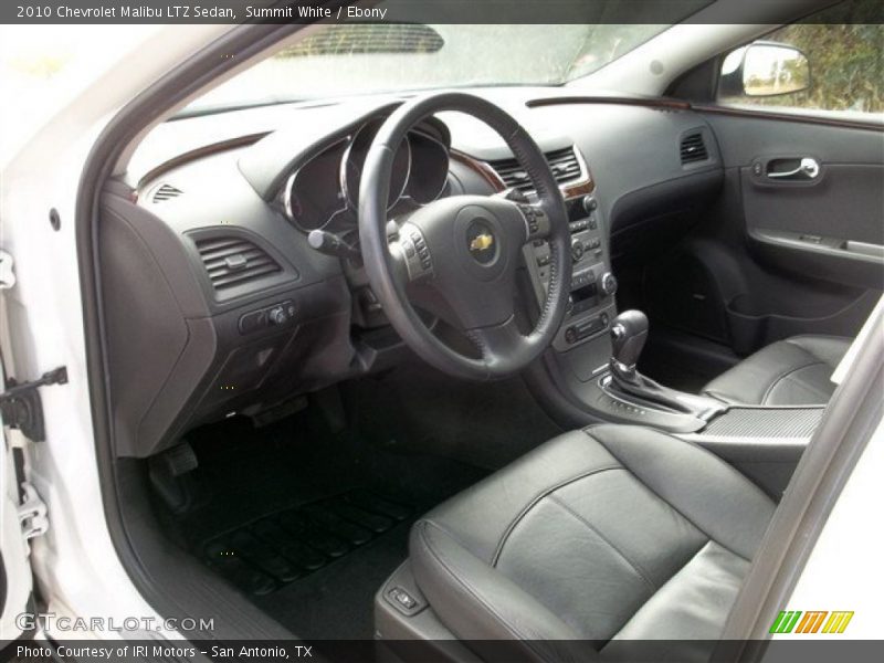 Summit White / Ebony 2010 Chevrolet Malibu LTZ Sedan