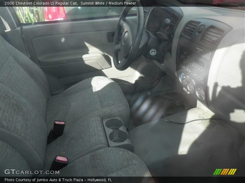 Summit White / Medium Pewter 2006 Chevrolet Colorado LS Regular Cab