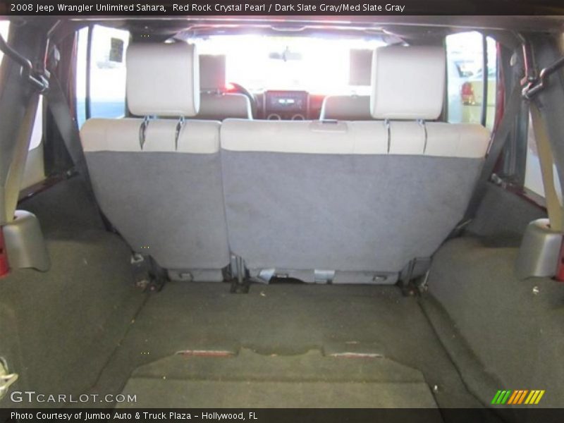 Red Rock Crystal Pearl / Dark Slate Gray/Med Slate Gray 2008 Jeep Wrangler Unlimited Sahara