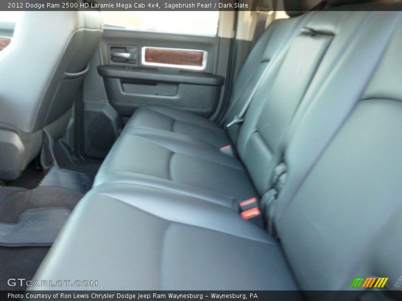 Sagebrush Pearl / Dark Slate 2012 Dodge Ram 2500 HD Laramie Mega Cab 4x4