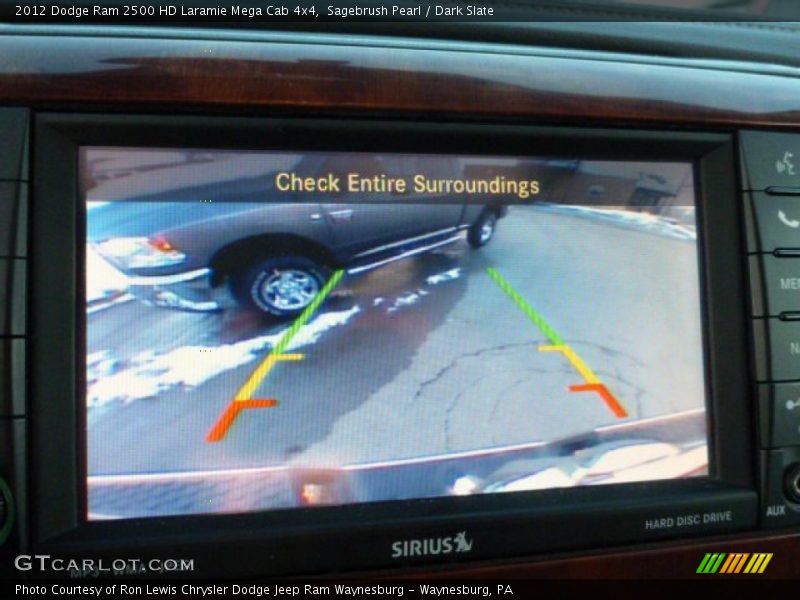 Sagebrush Pearl / Dark Slate 2012 Dodge Ram 2500 HD Laramie Mega Cab 4x4