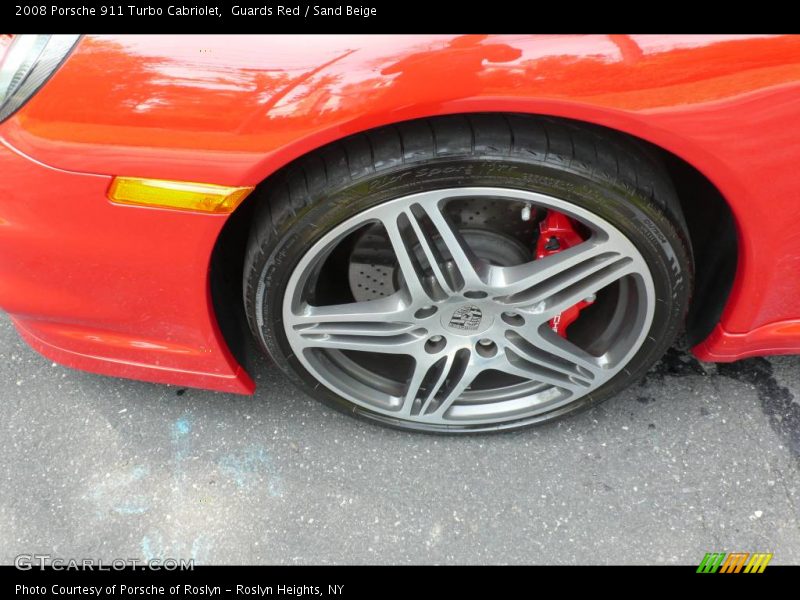 Guards Red / Sand Beige 2008 Porsche 911 Turbo Cabriolet