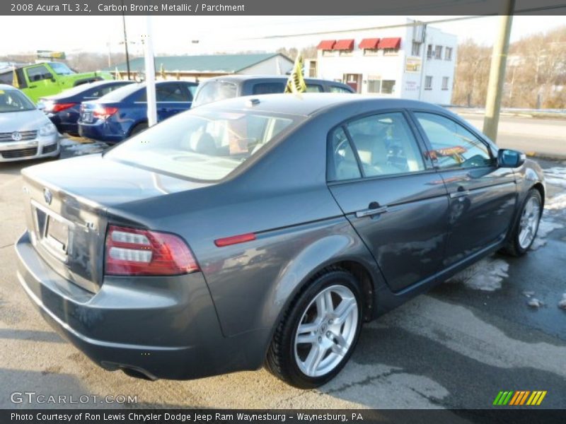 Carbon Bronze Metallic / Parchment 2008 Acura TL 3.2
