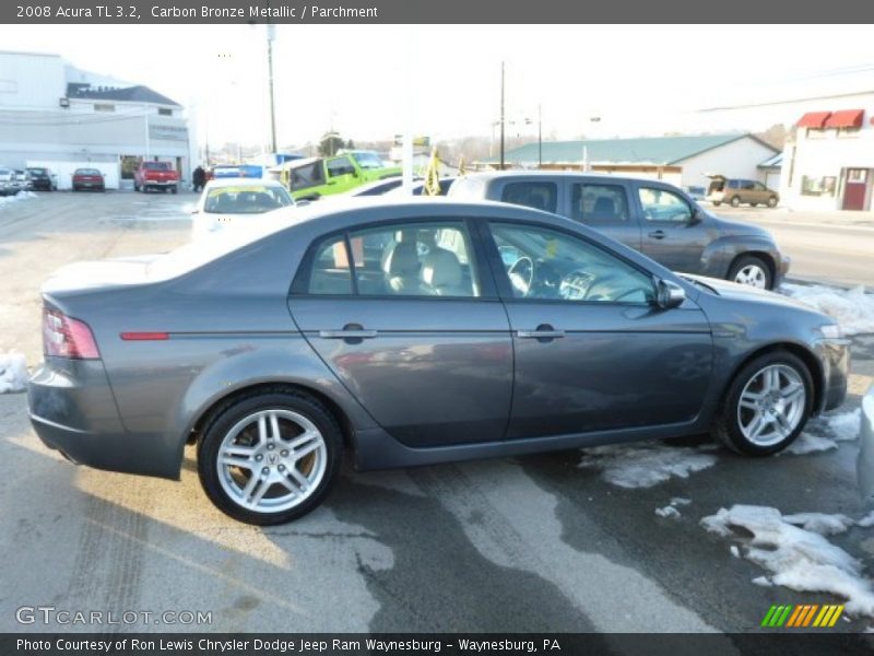 Carbon Bronze Metallic / Parchment 2008 Acura TL 3.2