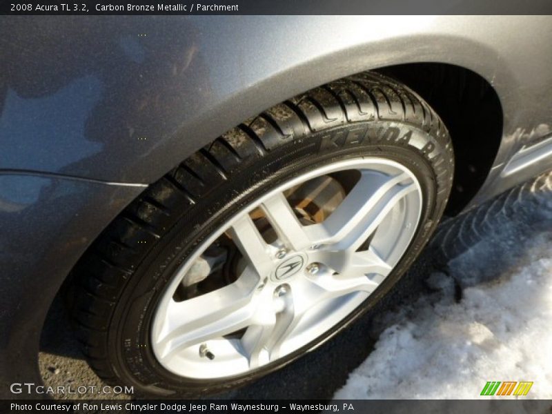 Carbon Bronze Metallic / Parchment 2008 Acura TL 3.2