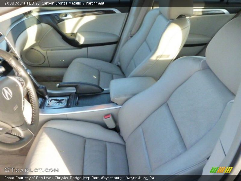 Carbon Bronze Metallic / Parchment 2008 Acura TL 3.2