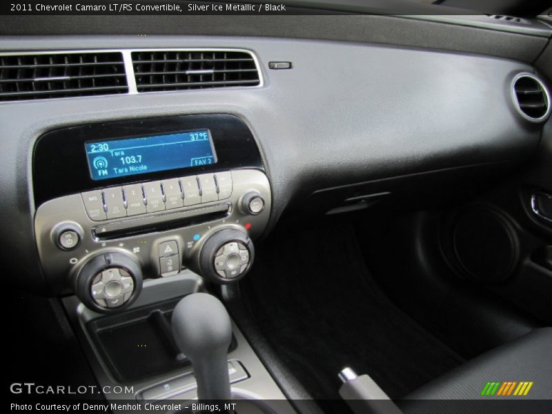 Silver Ice Metallic / Black 2011 Chevrolet Camaro LT/RS Convertible