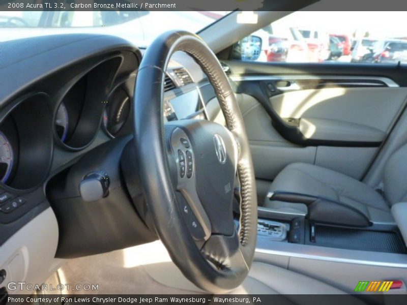 Carbon Bronze Metallic / Parchment 2008 Acura TL 3.2