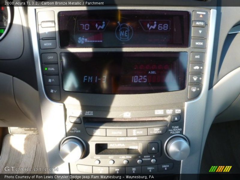 Carbon Bronze Metallic / Parchment 2008 Acura TL 3.2