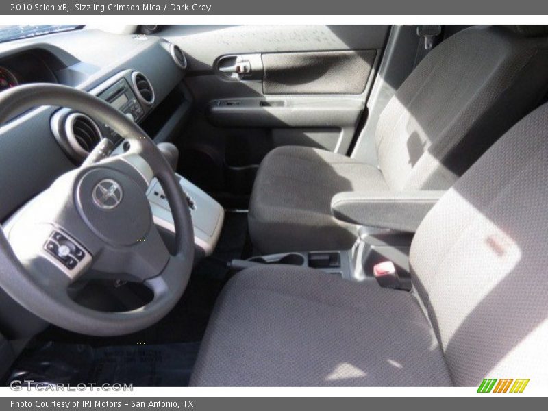Sizzling Crimson Mica / Dark Gray 2010 Scion xB