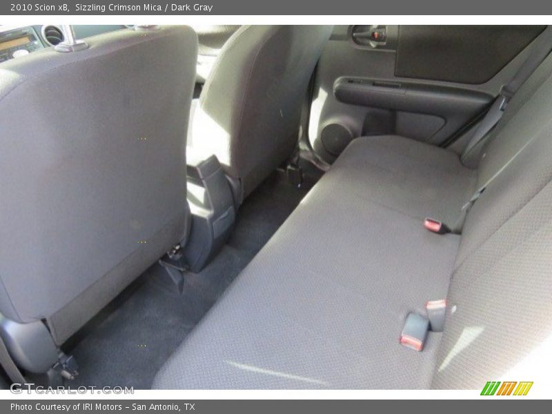 Sizzling Crimson Mica / Dark Gray 2010 Scion xB