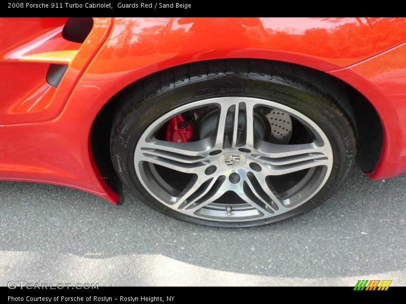 Guards Red / Sand Beige 2008 Porsche 911 Turbo Cabriolet
