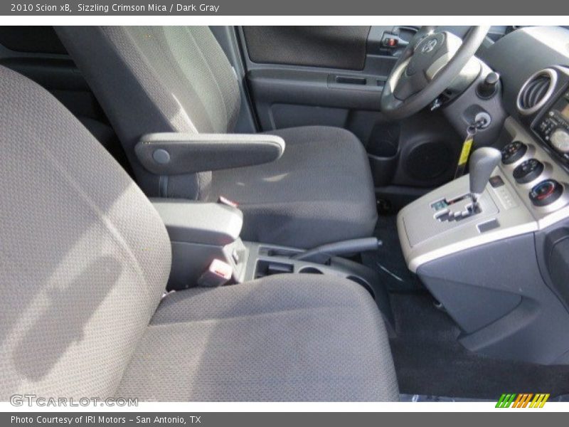 Sizzling Crimson Mica / Dark Gray 2010 Scion xB