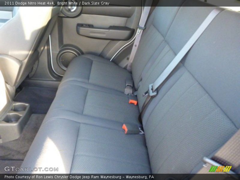 Bright White / Dark Slate Gray 2011 Dodge Nitro Heat 4x4