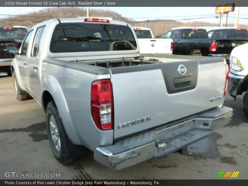 Radiant Silver / Steel 2009 Nissan Frontier SE Crew Cab 4x4
