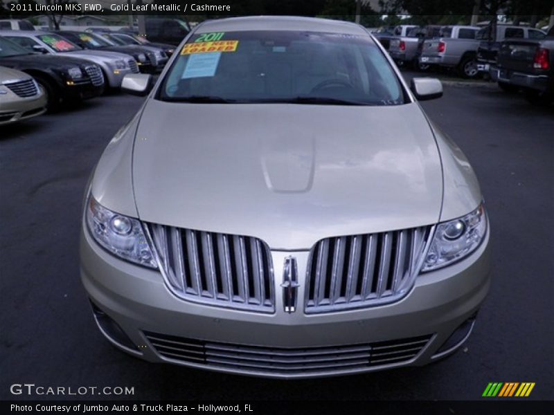 Gold Leaf Metallic / Cashmere 2011 Lincoln MKS FWD