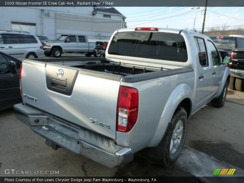 Radiant Silver / Steel 2009 Nissan Frontier SE Crew Cab 4x4