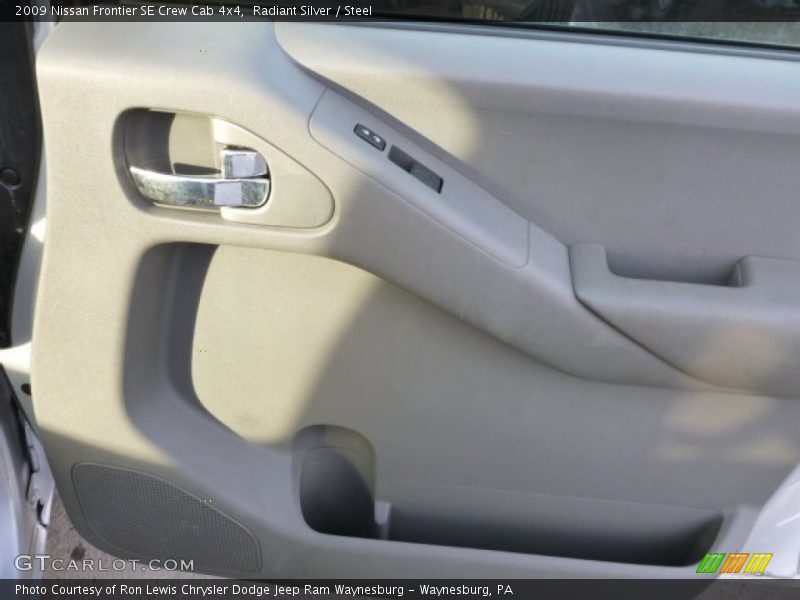 Radiant Silver / Steel 2009 Nissan Frontier SE Crew Cab 4x4