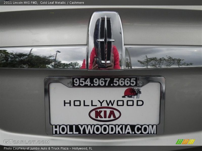Gold Leaf Metallic / Cashmere 2011 Lincoln MKS FWD