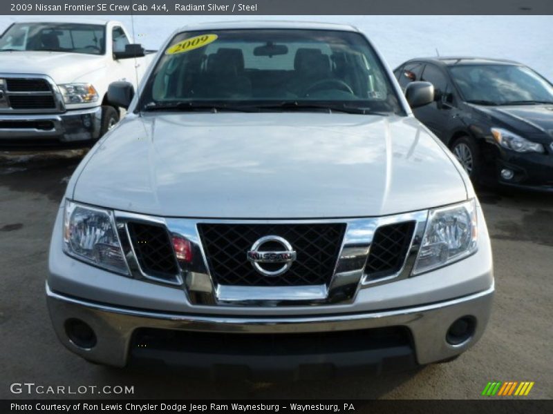 Radiant Silver / Steel 2009 Nissan Frontier SE Crew Cab 4x4
