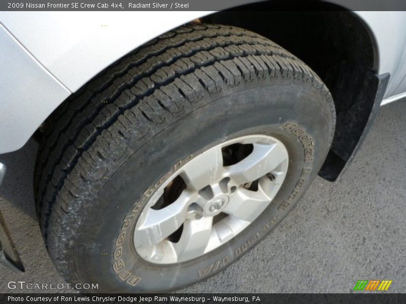 Radiant Silver / Steel 2009 Nissan Frontier SE Crew Cab 4x4