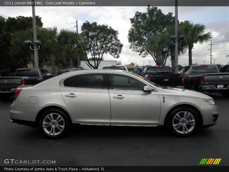 Gold Leaf Metallic / Cashmere 2011 Lincoln MKS FWD