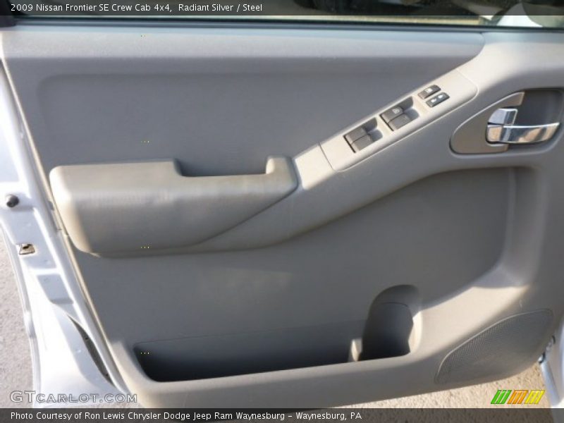 Radiant Silver / Steel 2009 Nissan Frontier SE Crew Cab 4x4