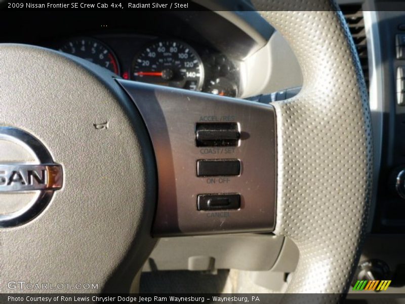 Radiant Silver / Steel 2009 Nissan Frontier SE Crew Cab 4x4