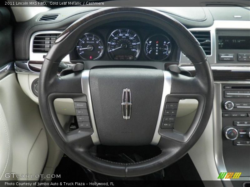 Gold Leaf Metallic / Cashmere 2011 Lincoln MKS FWD