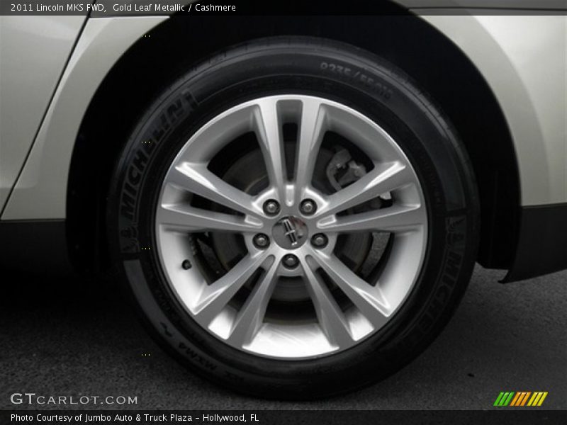 Gold Leaf Metallic / Cashmere 2011 Lincoln MKS FWD