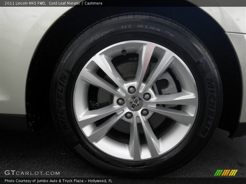 Gold Leaf Metallic / Cashmere 2011 Lincoln MKS FWD