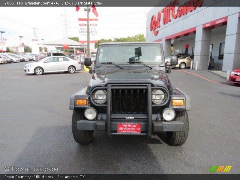 Black / Dark Slate Gray 2005 Jeep Wrangler Sport 4x4