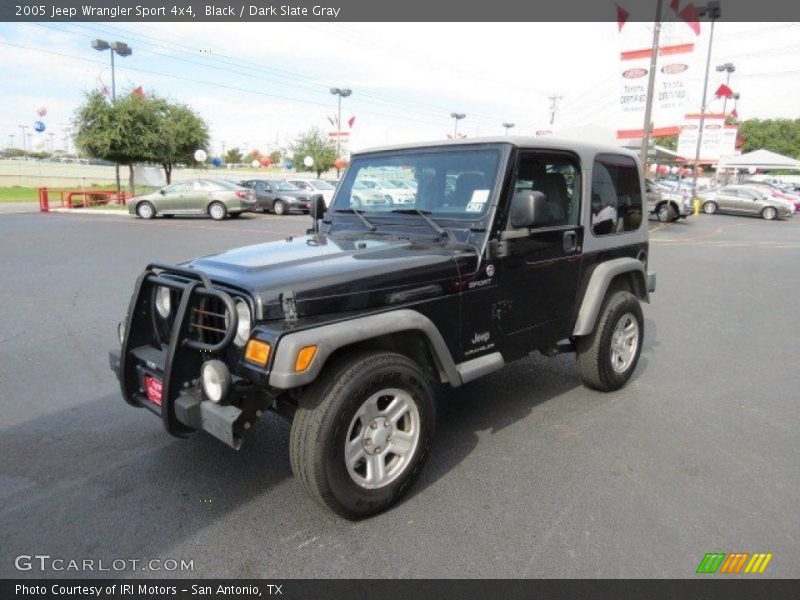 Black / Dark Slate Gray 2005 Jeep Wrangler Sport 4x4