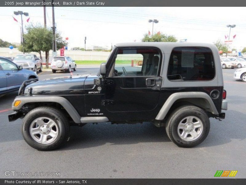 Black / Dark Slate Gray 2005 Jeep Wrangler Sport 4x4