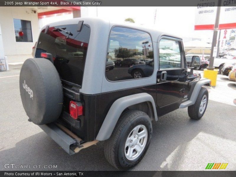 Black / Dark Slate Gray 2005 Jeep Wrangler Sport 4x4