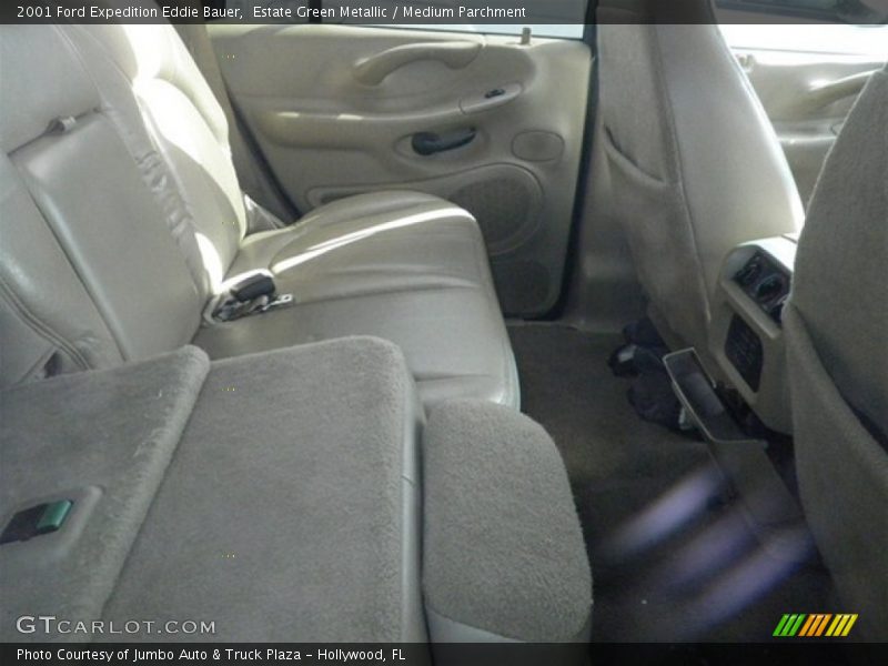 Estate Green Metallic / Medium Parchment 2001 Ford Expedition Eddie Bauer