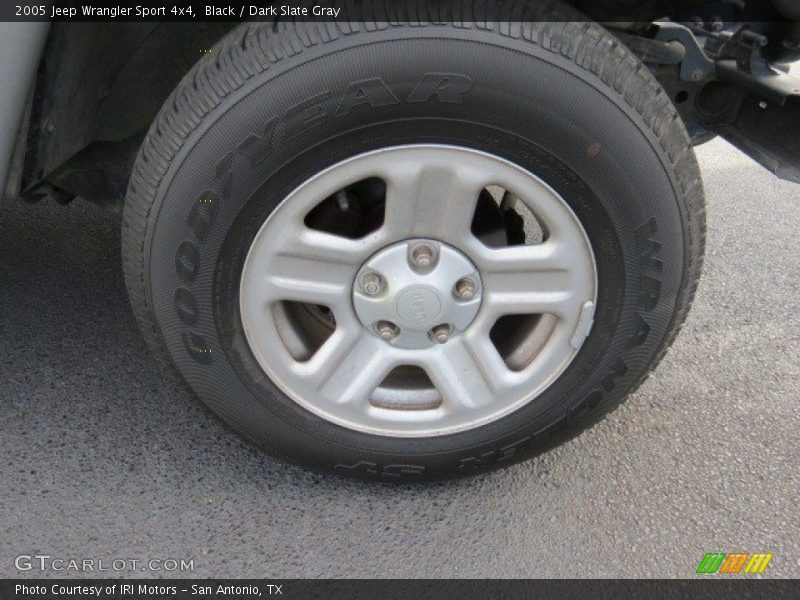 Black / Dark Slate Gray 2005 Jeep Wrangler Sport 4x4