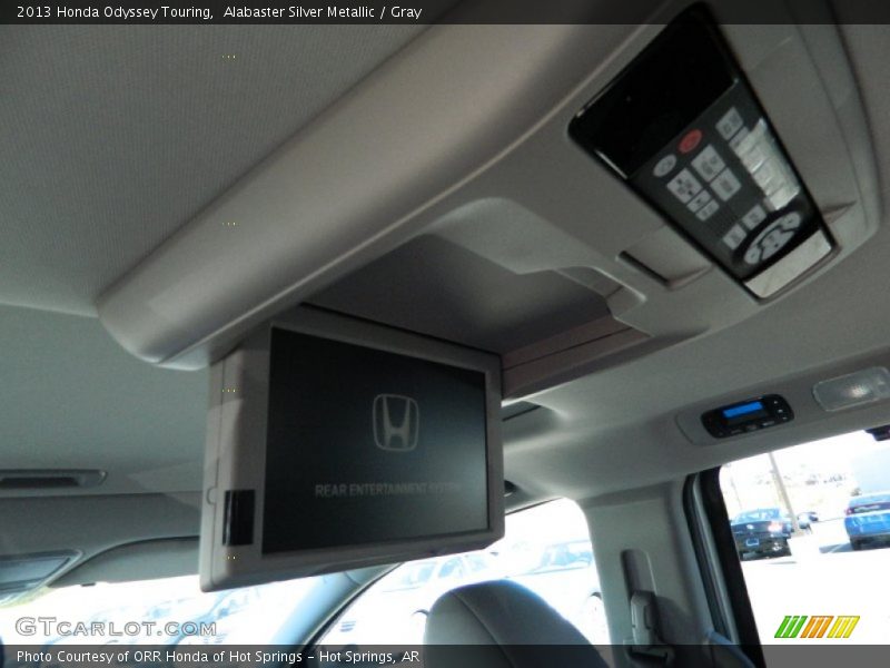 Alabaster Silver Metallic / Gray 2013 Honda Odyssey Touring
