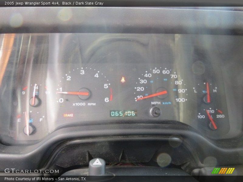 Black / Dark Slate Gray 2005 Jeep Wrangler Sport 4x4