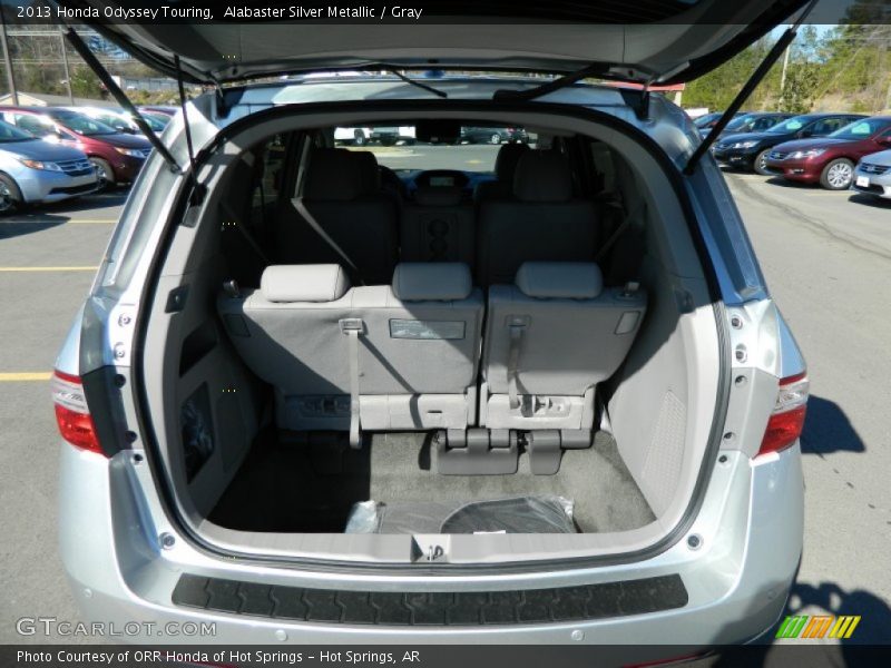 Alabaster Silver Metallic / Gray 2013 Honda Odyssey Touring